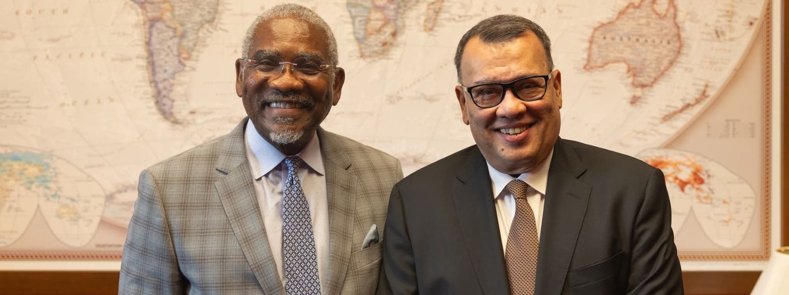 Sri Lanka Envoy Updates US Lawmaker On Progress